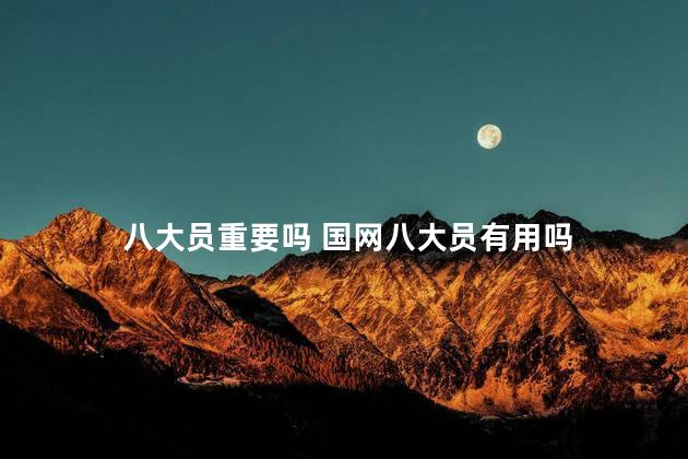 八大员重要吗 国网八大员有用吗